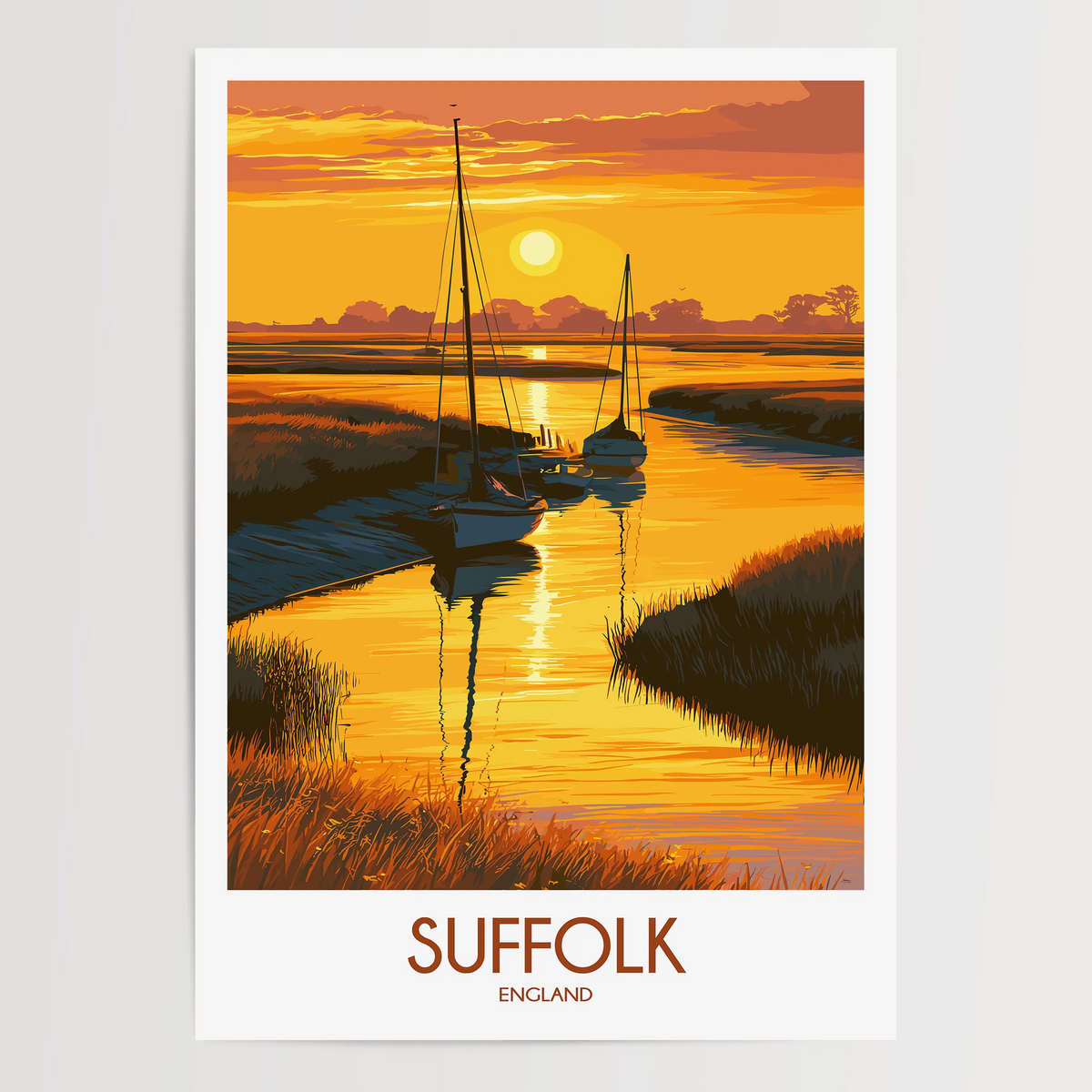 Suffolk Gallery Quality Print