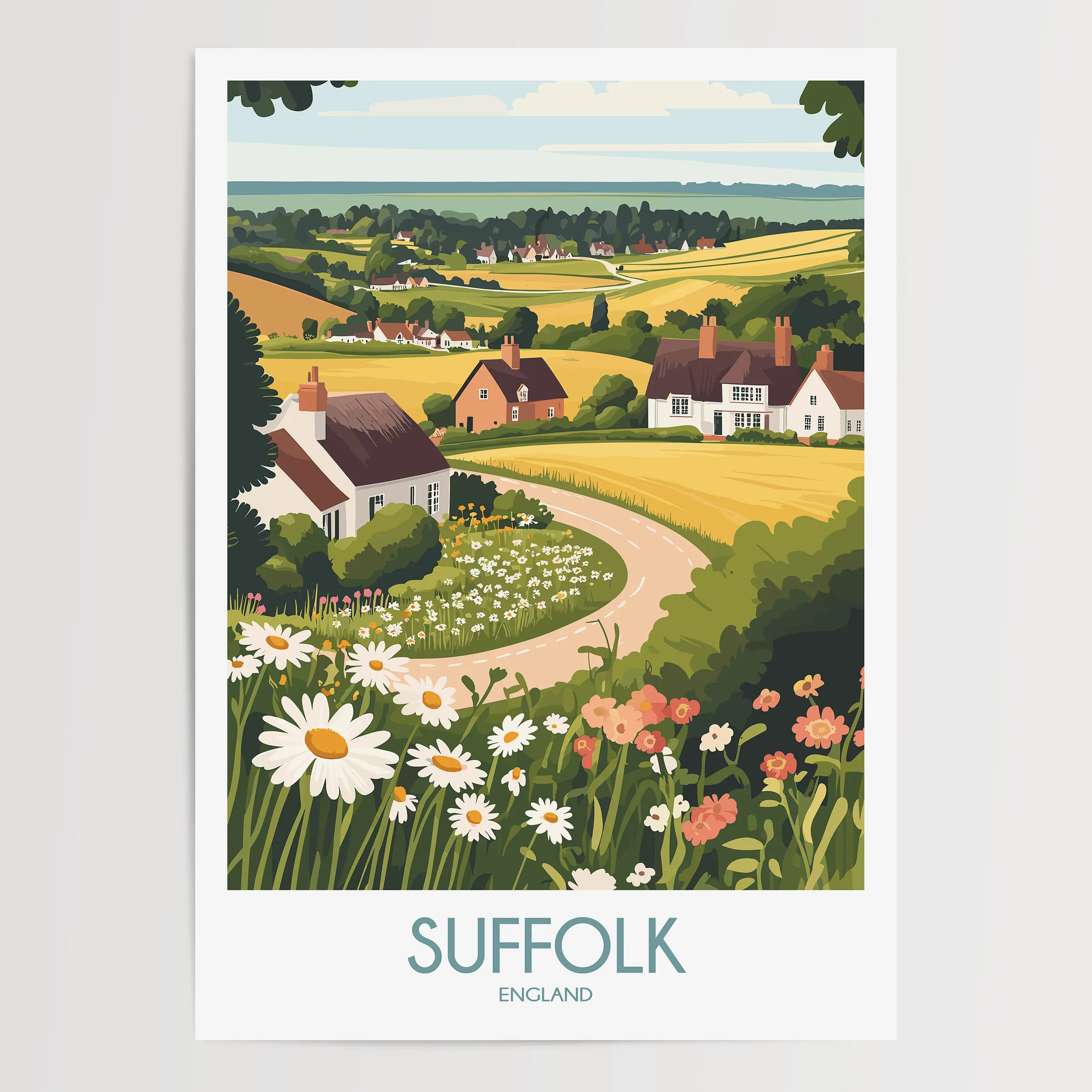 Suffolk Gallery Quality Print