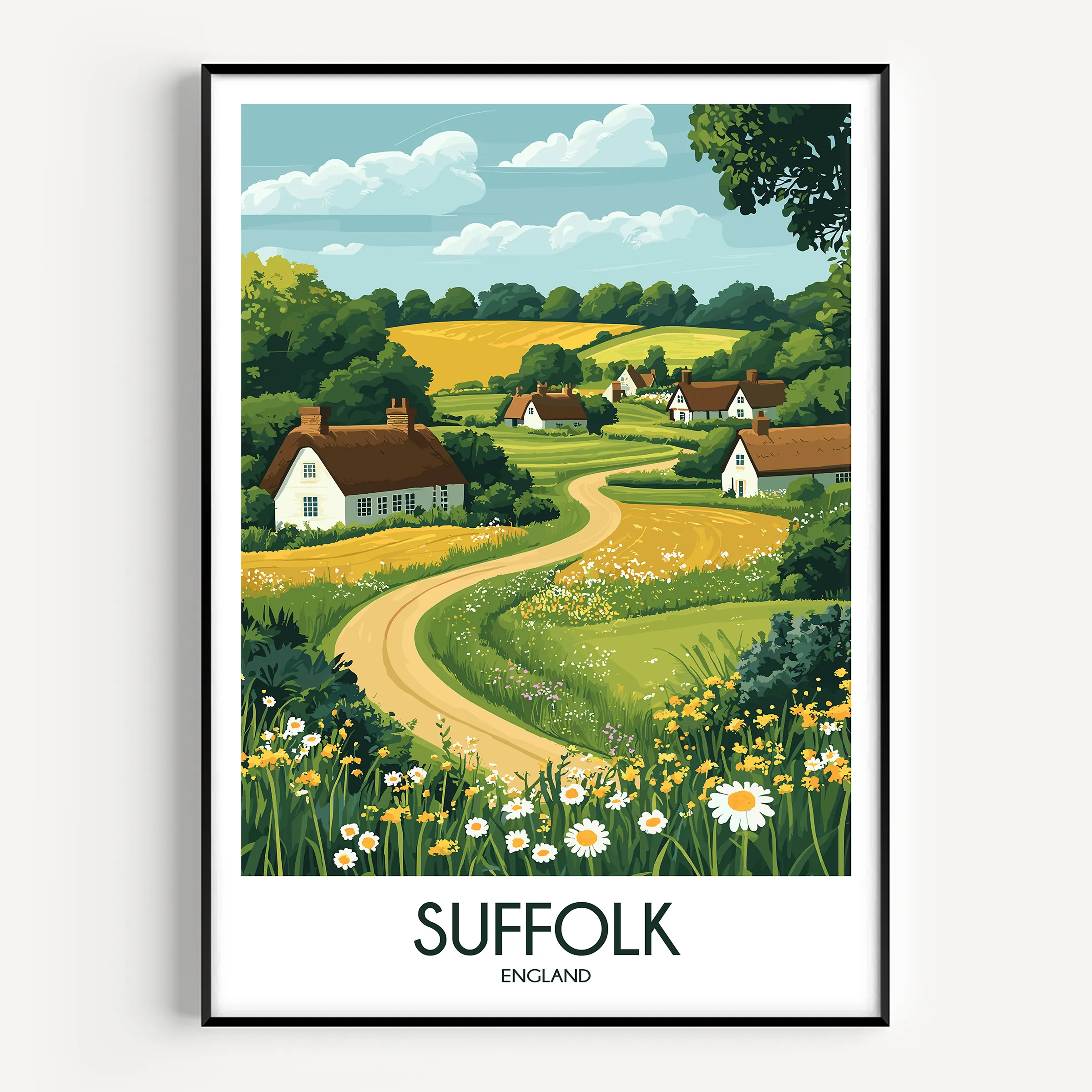Suffolk Gallery Quality Print