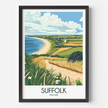 Suffolk Minimalist Wall Art