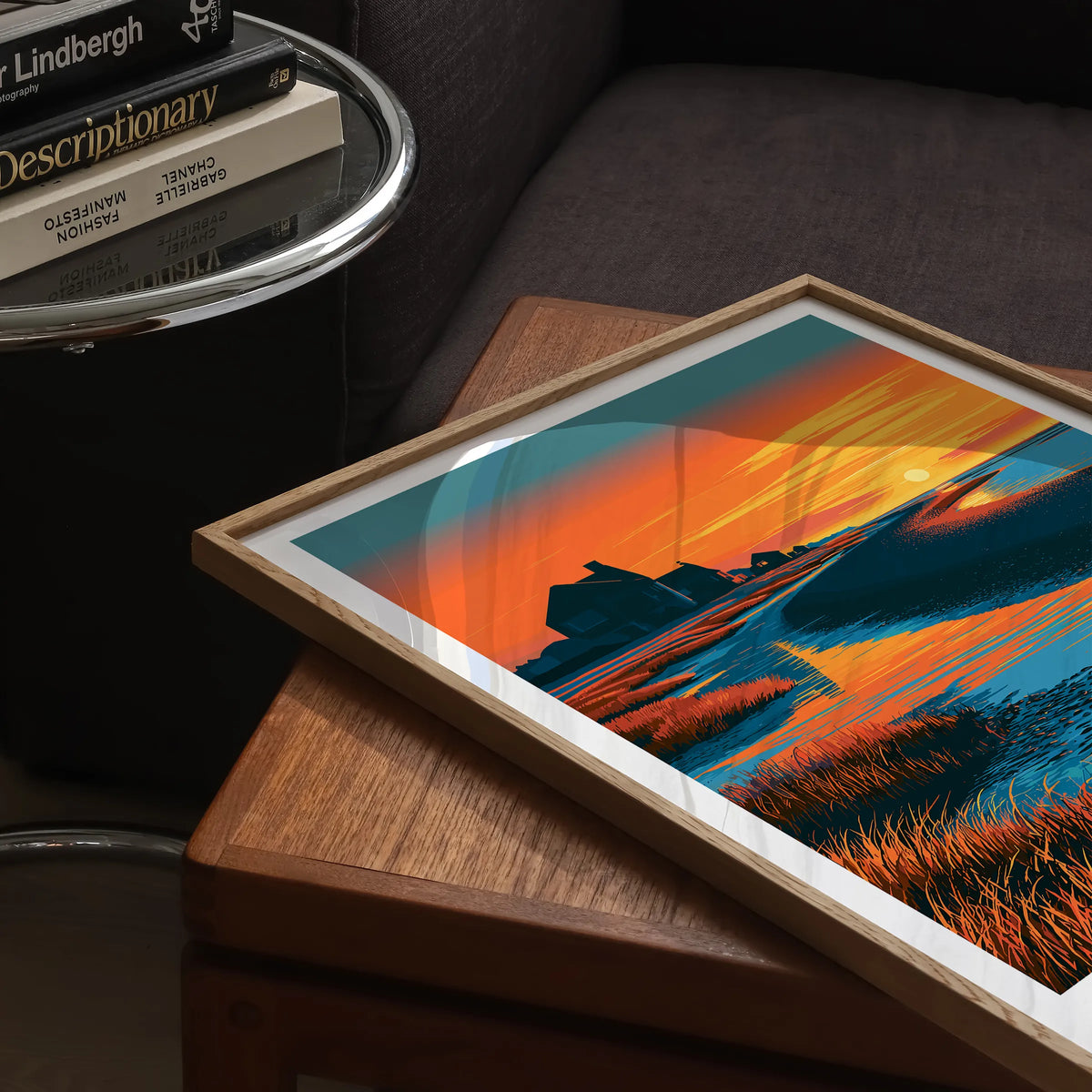 Suffolk Souvenir Poster Print
