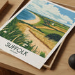 Suffolk Souvenir Poster Print
