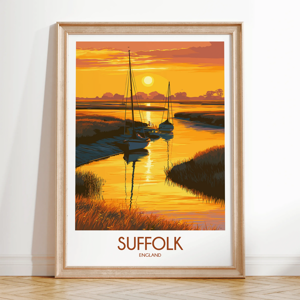 Suffolk Travel Memory Gift