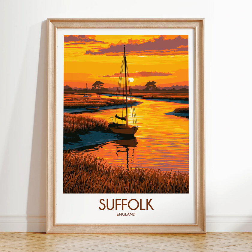 Suffolk Travel Memory Gift