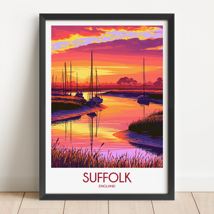 Suffolk Travel Memory Gift