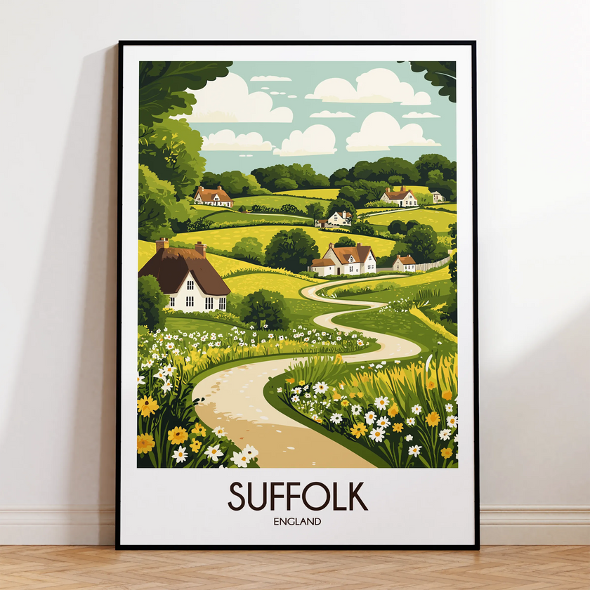 Suffolk Travel Memory Gift