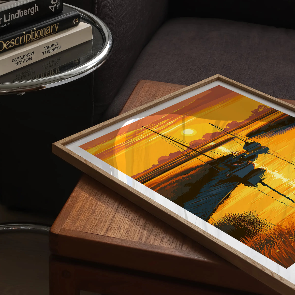 Suffolk Vintage Style Print