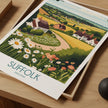 Suffolk Vintage Style Print