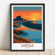 Suffolk Vintage Style Print