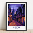 Suffolk Vintage Style Print