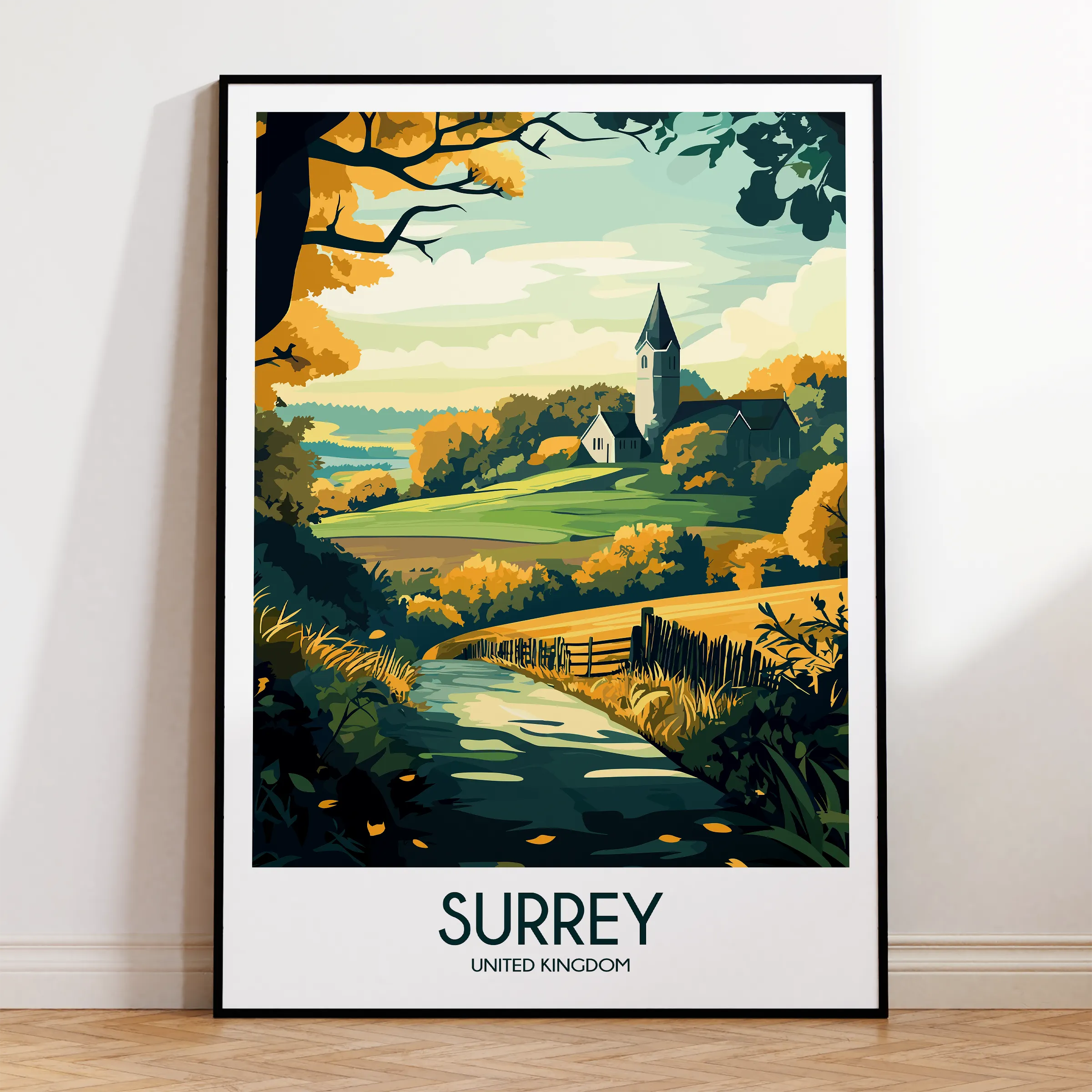 Surrey Travel Memory Gift