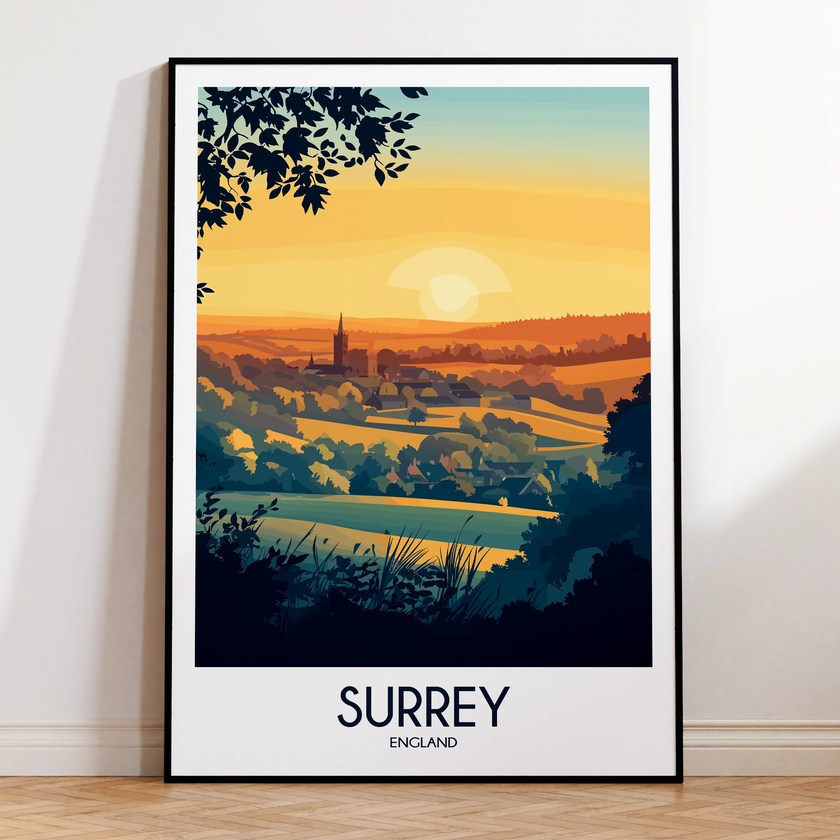 Surrey Travel Memory Gift