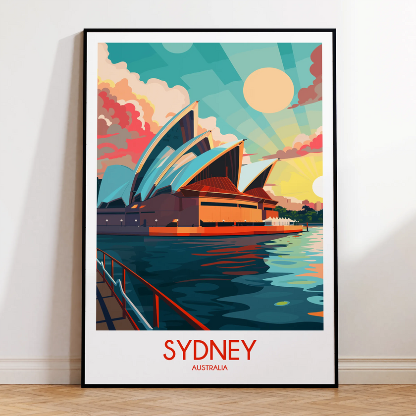 Sydney Destination Art Gift