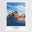 Sydney Modern Travel Poster