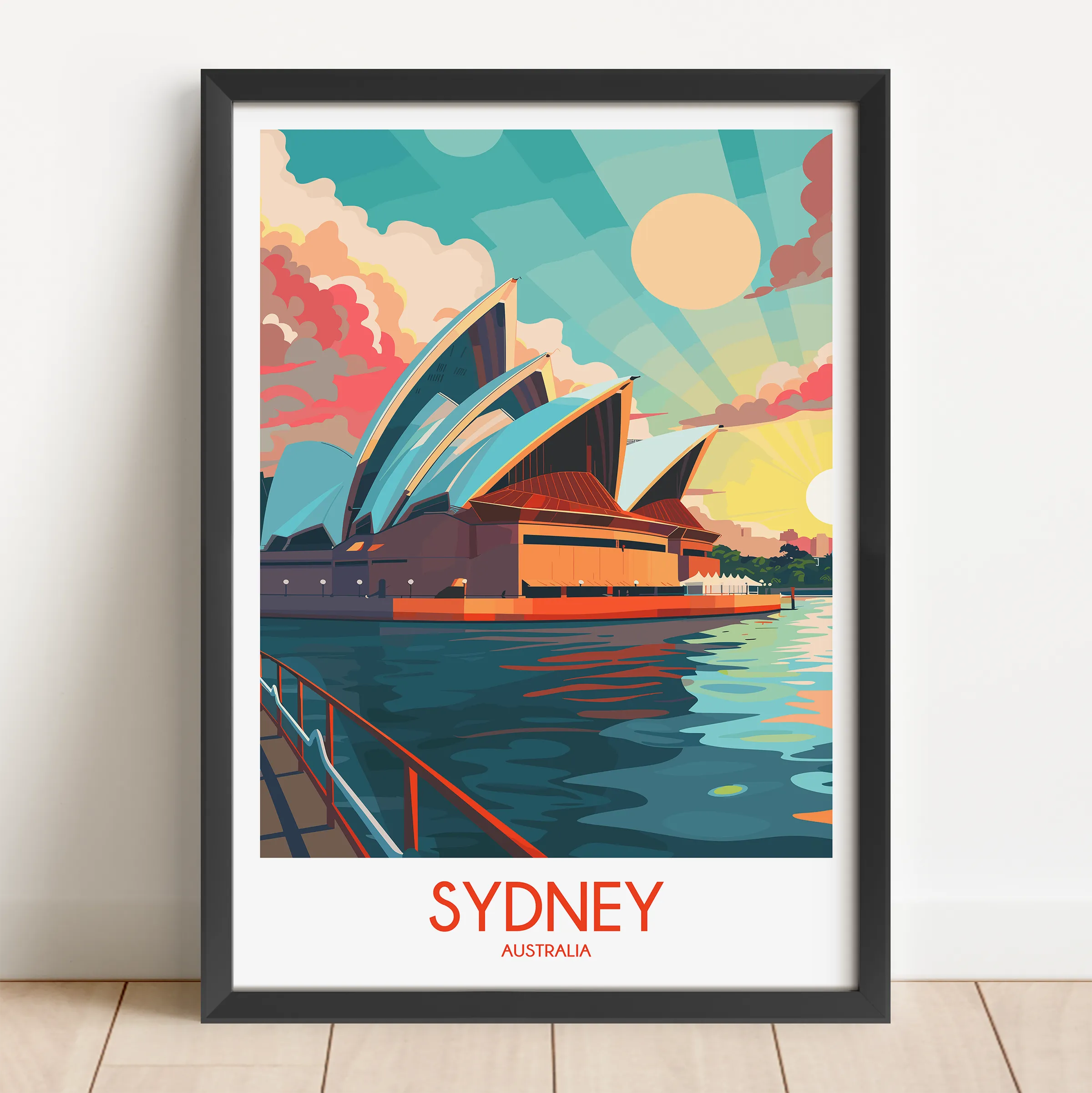 Sydney Souvenir Poster Print