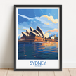 Sydney Souvenir Poster Print