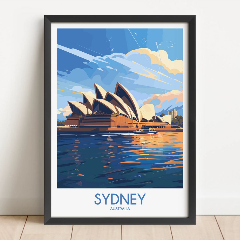 Sydney Souvenir Poster Print