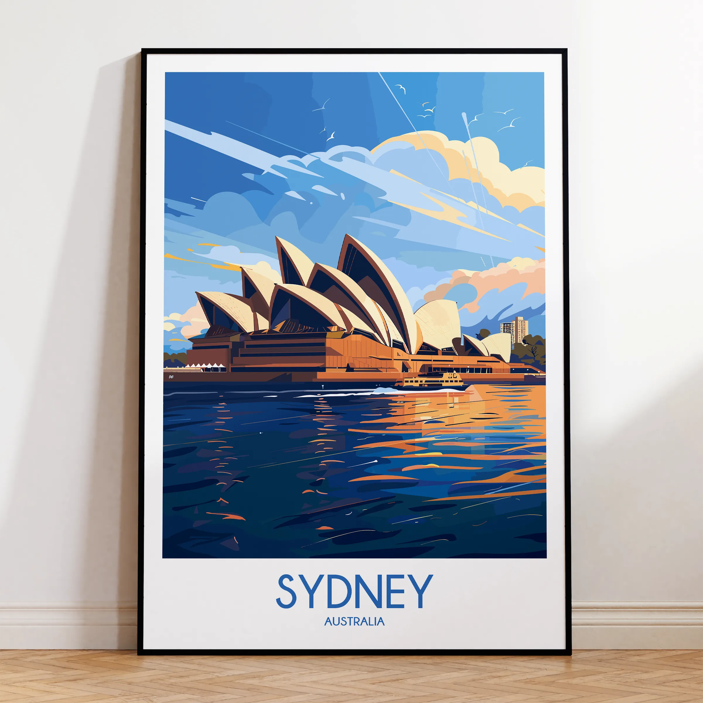 Sydney Vintage Style Print