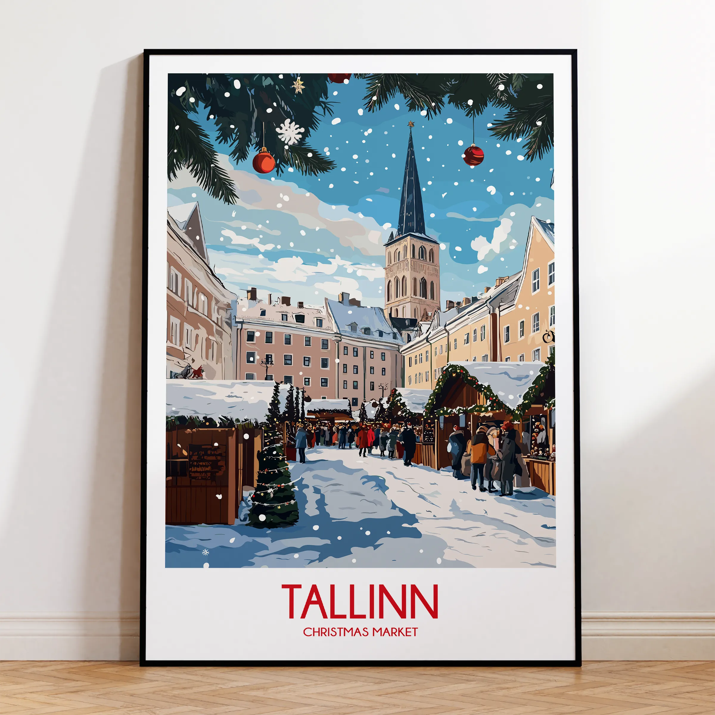 Tallinn Minimalist Wall Art