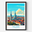 Tallinn Scenic Landscape Art