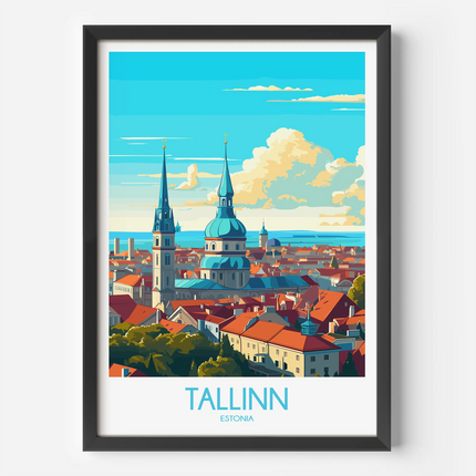 Tallinn Scenic Landscape Art