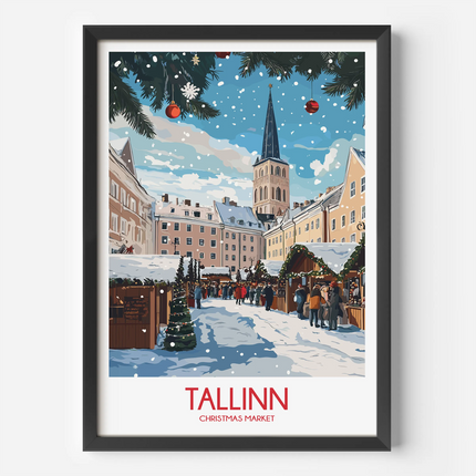 Tallinn Scenic Landscape Art