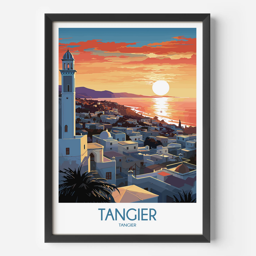Tangier Minimalist Wall Art
