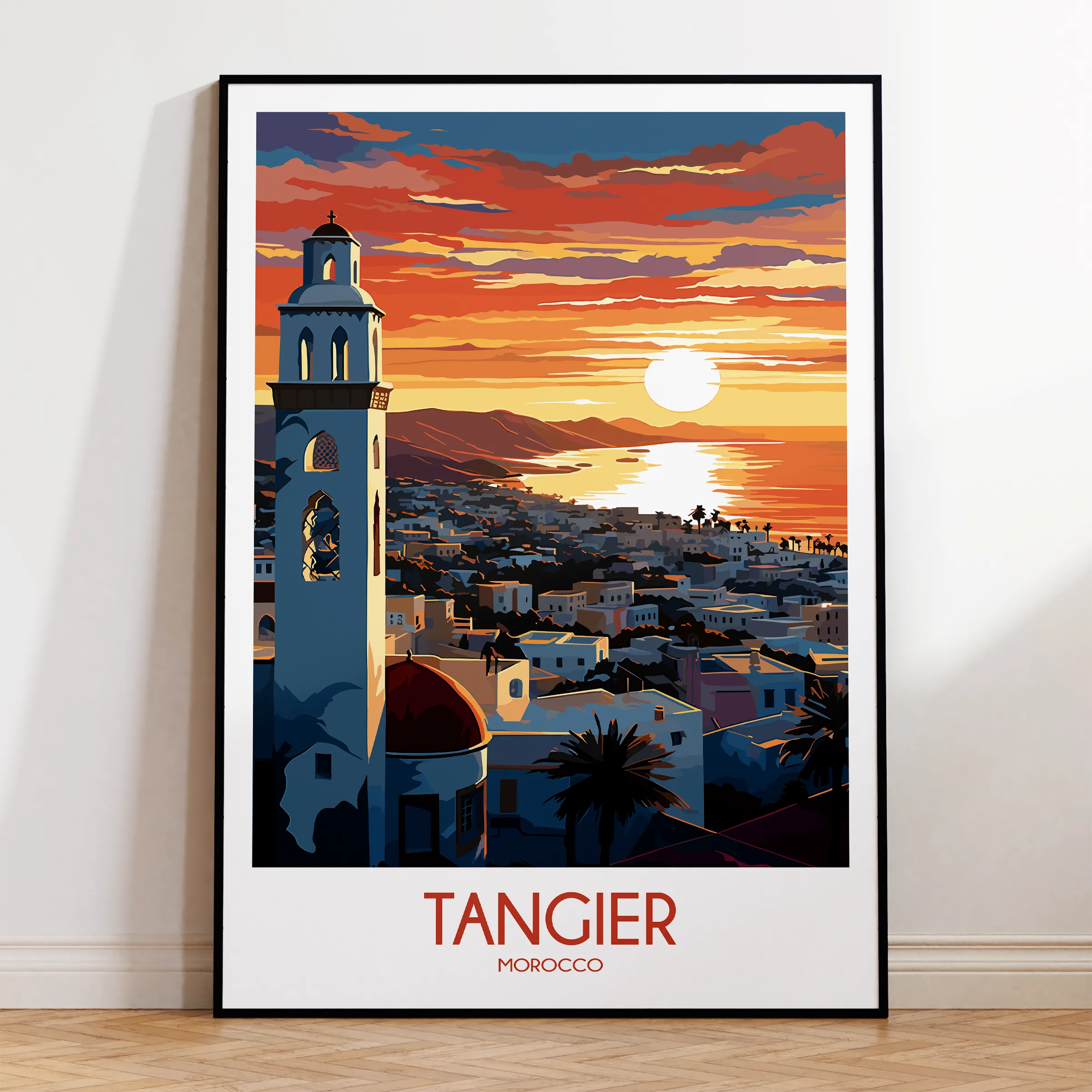 Tangier Minimalist Wall Art