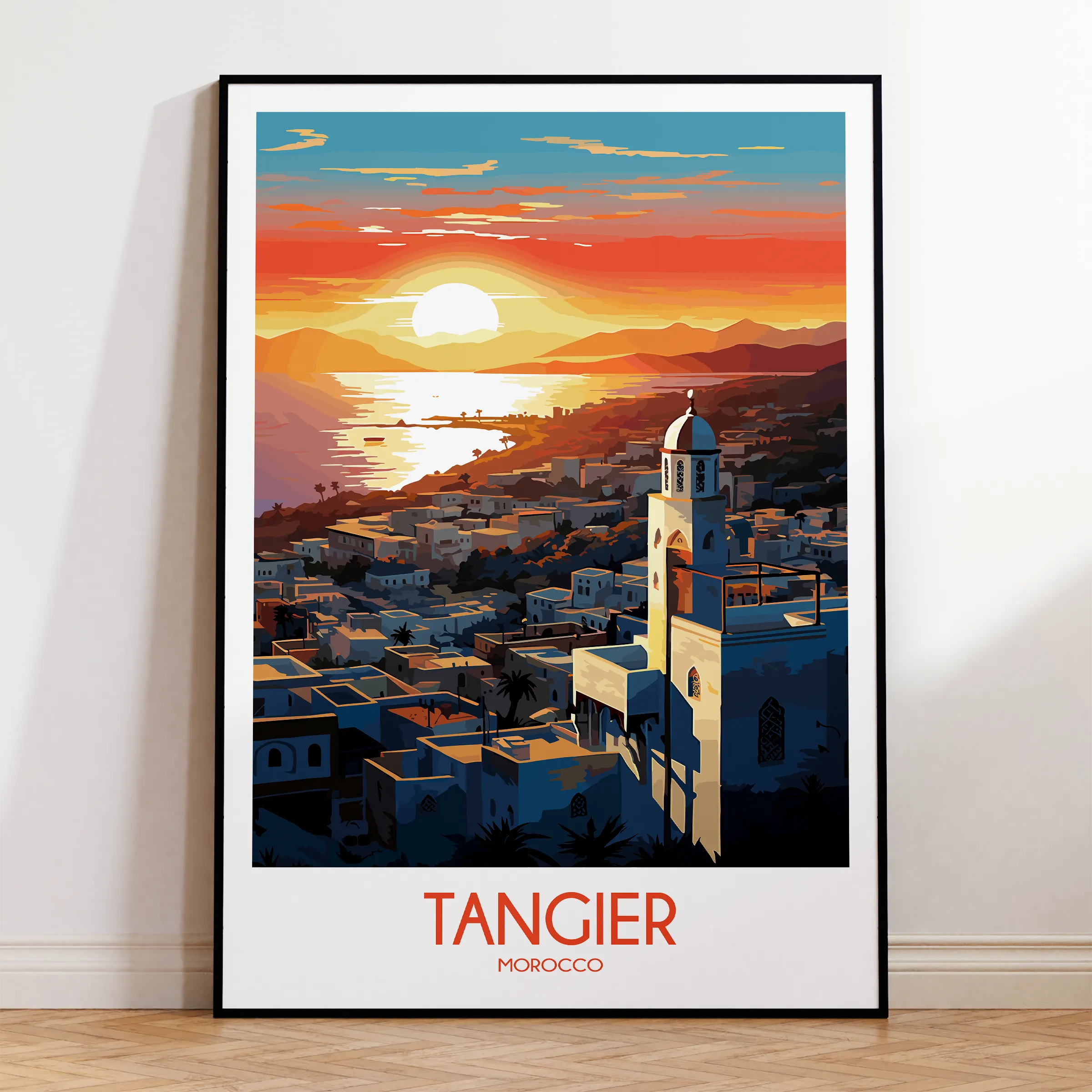 Tangier Minimalist Wall Art