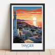 Tangier Modern Travel Poster