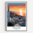 Tangier Scenic Landscape Art