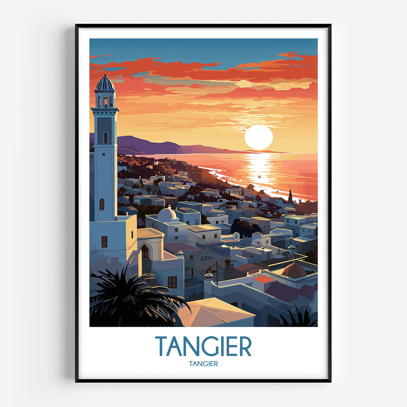 Tangier Scenic Landscape Art