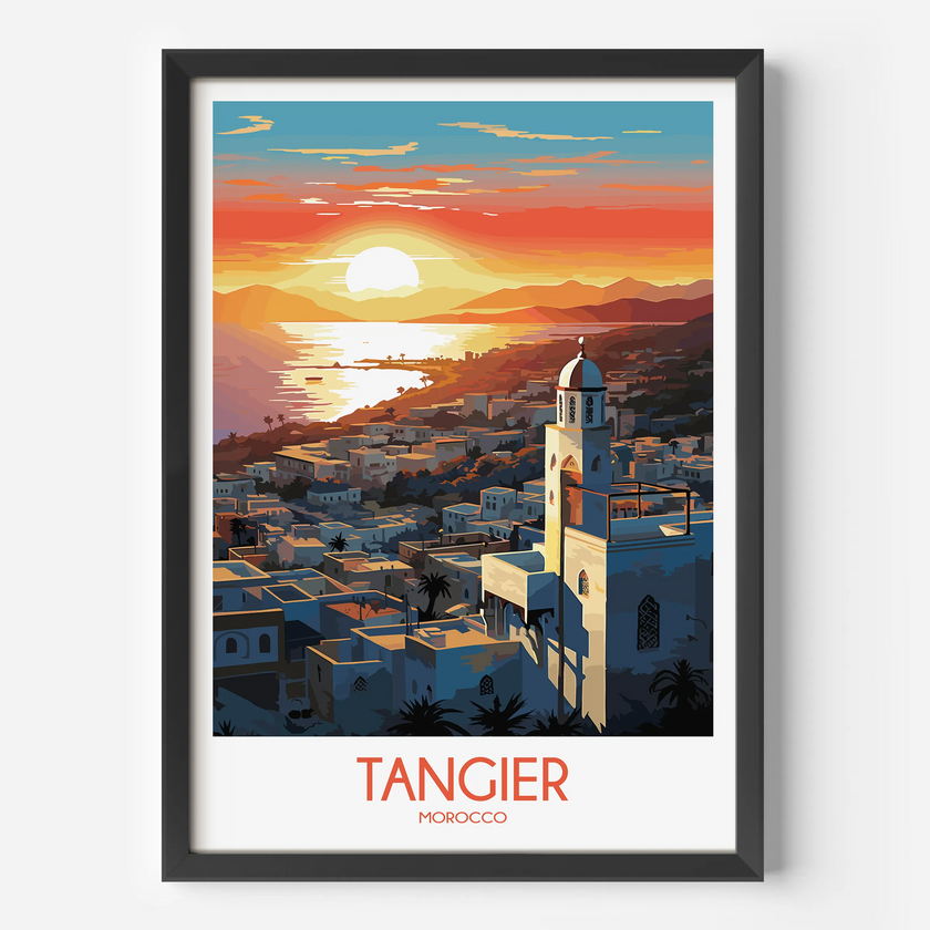 Tangier Souvenir Poster Print