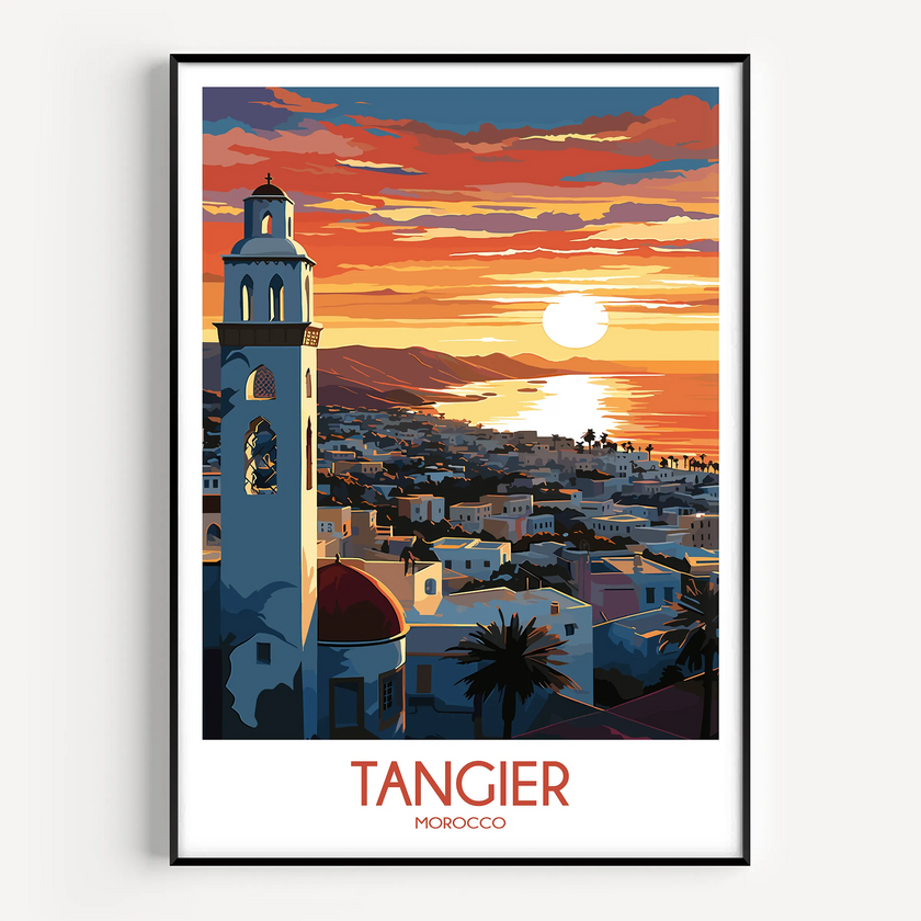Tangier Souvenir Poster Print