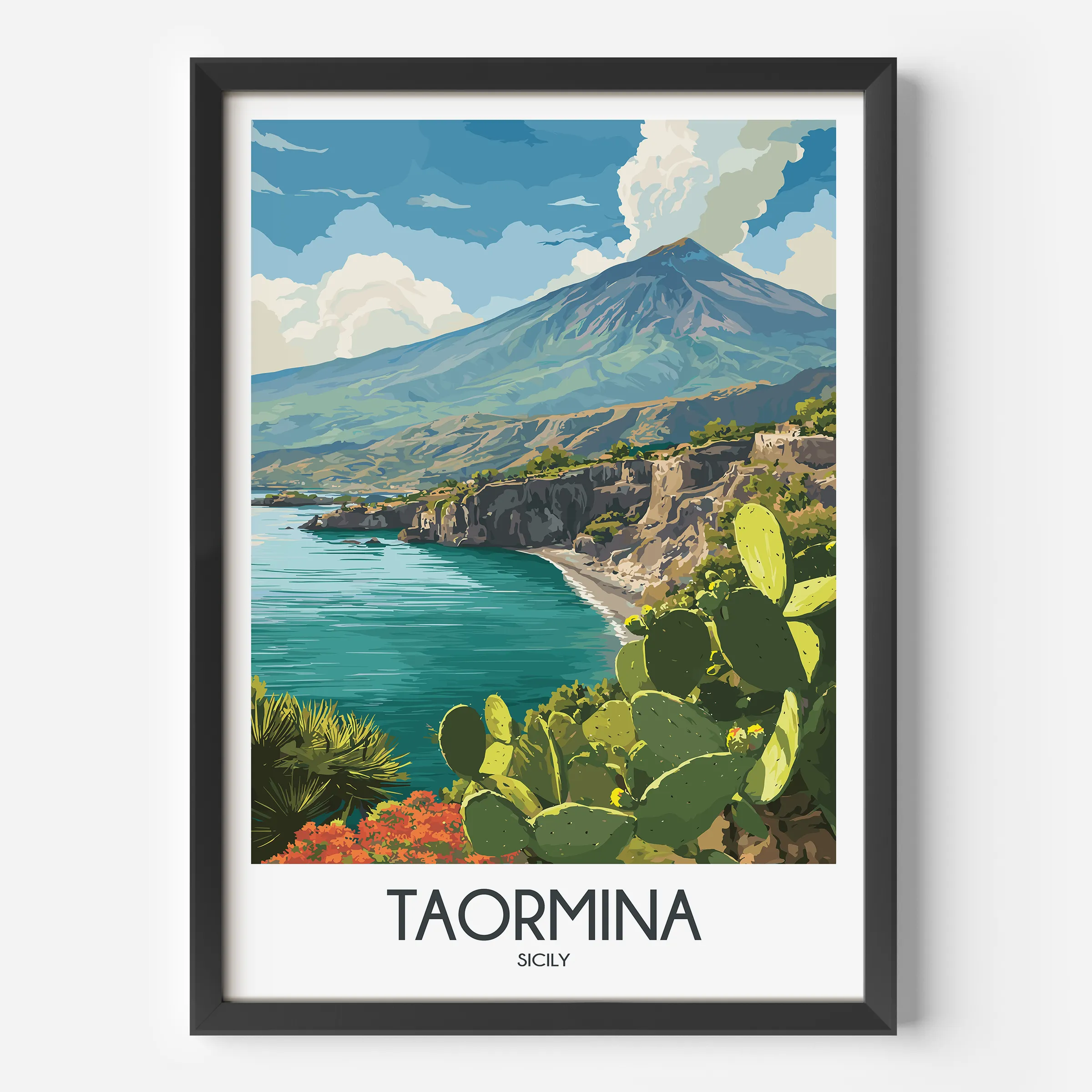 Taormina Minimalist Wall Art