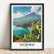 Taormina Vintage Style Print
