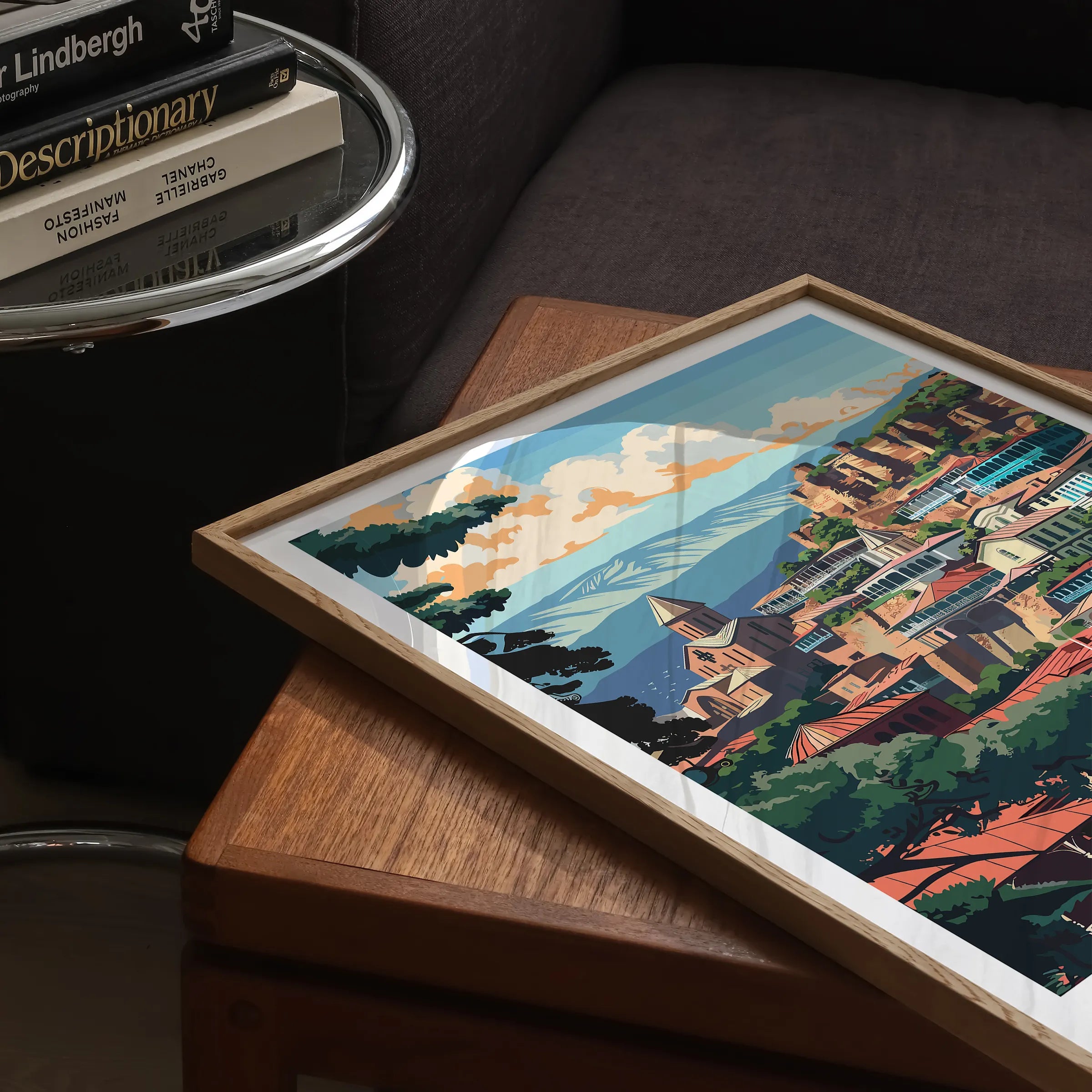 Tbilisi Retro Travel Illustration