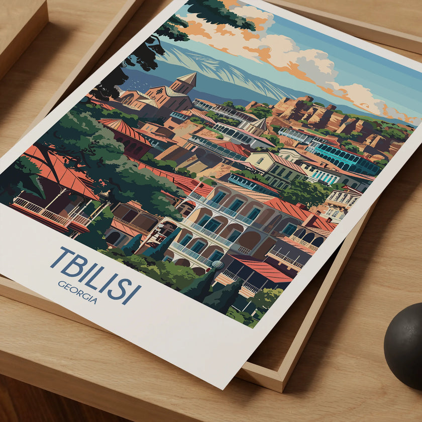 Tbilisi Scenic Landscape Art