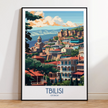 Tbilisi Souvenir Poster Print