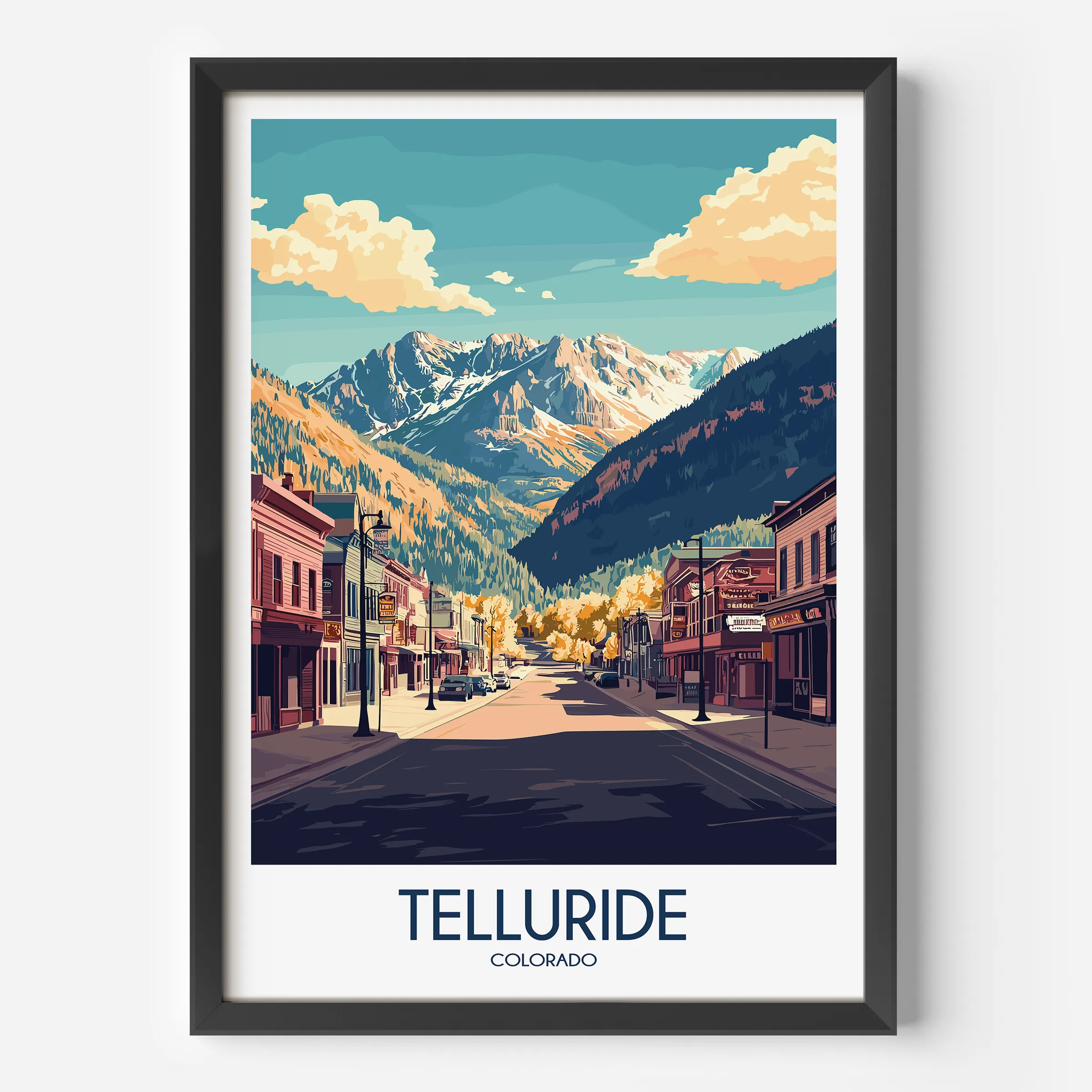 Telluride Destination Art Gift