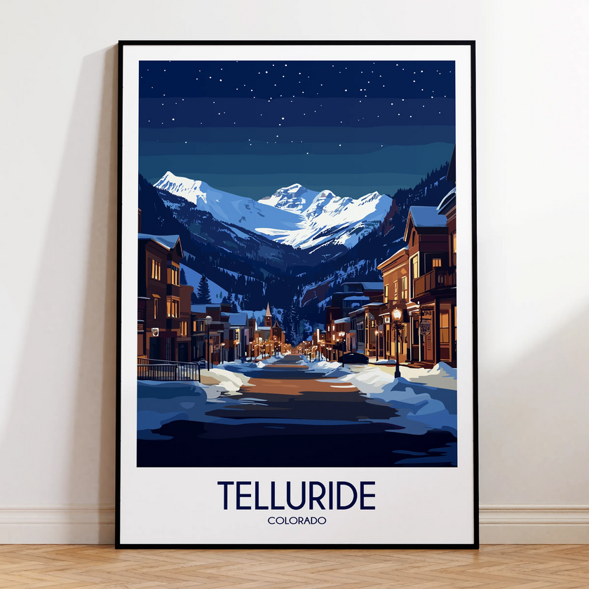 Telluride Minimalist Wall Art