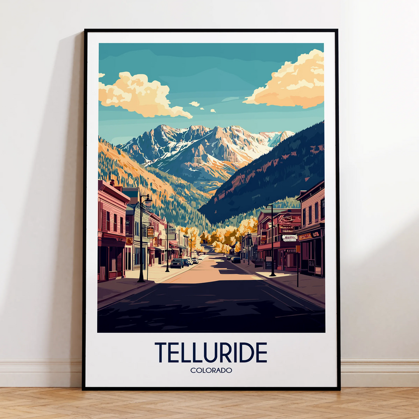 Telluride Souvenir Poster Print