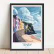 Tenby Destination Art Gift