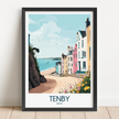 Tenby Destination Art Gift