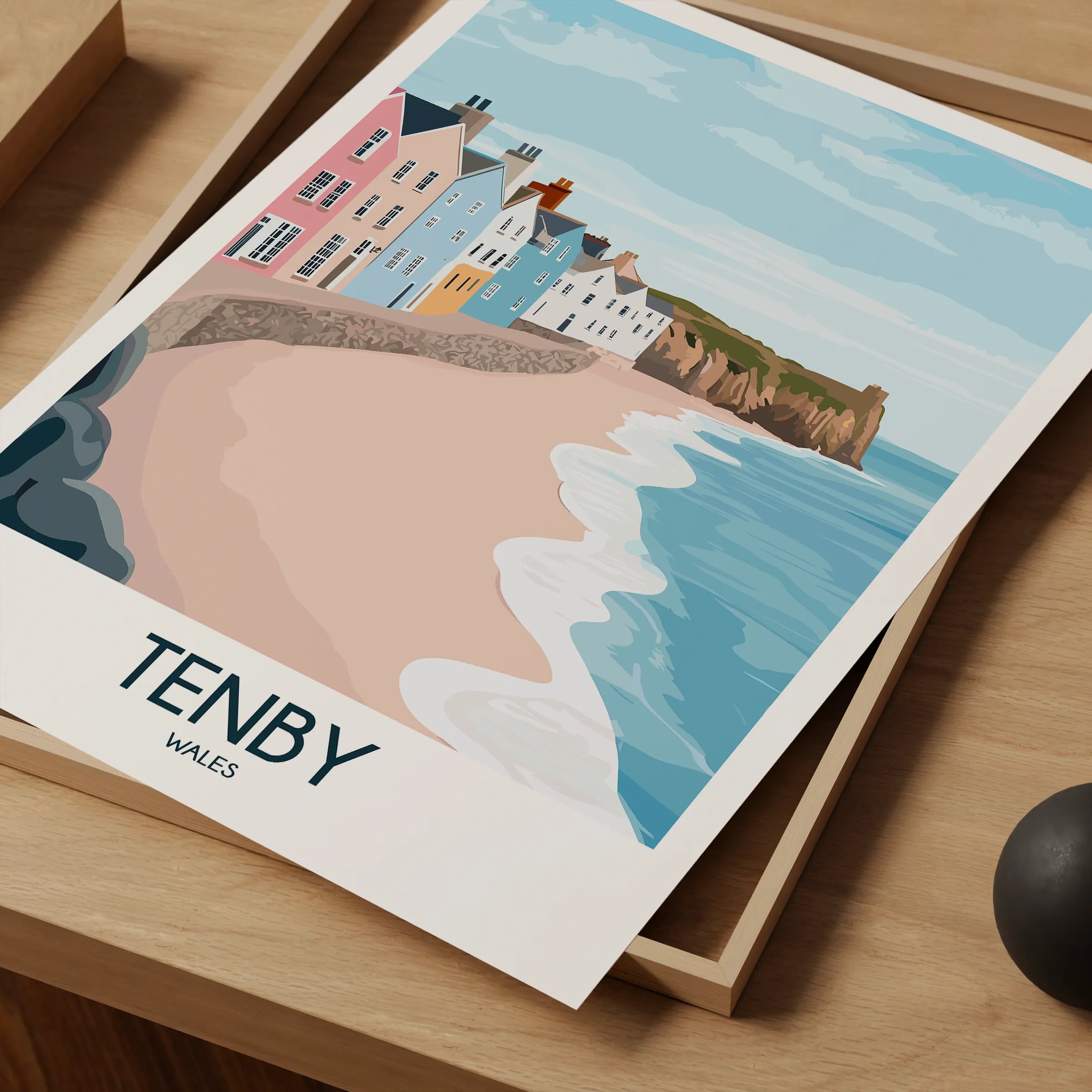 Tenby Minimalist Wall Art