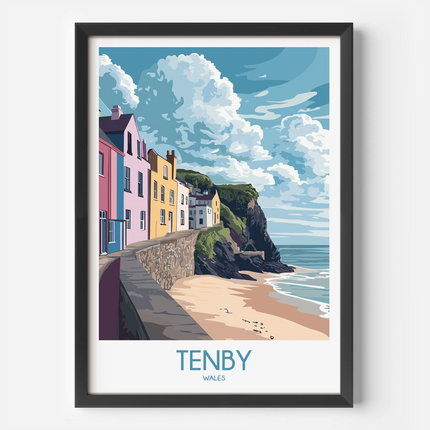 Tenby Minimalist Wall Art