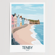 Tenby Scenic Landscape Art