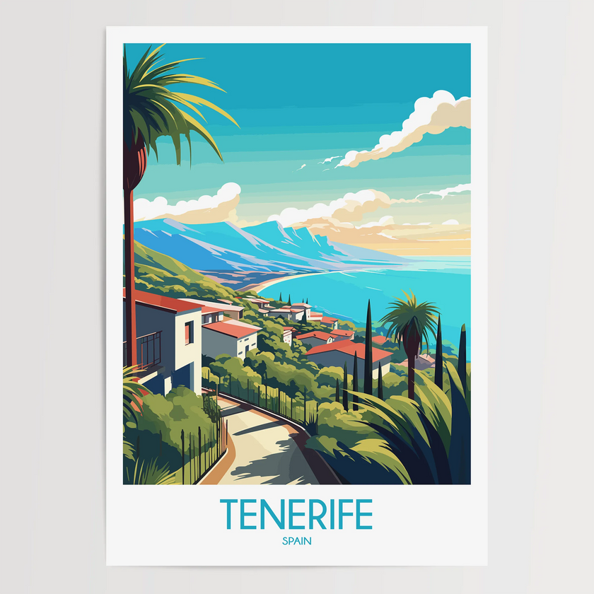 Tenerife Minimalist Wall Art