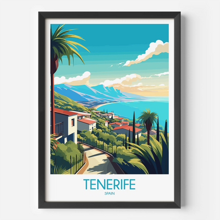 Tenerife Scenic Landscape Art