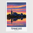 Tennessee Vintage Style Print